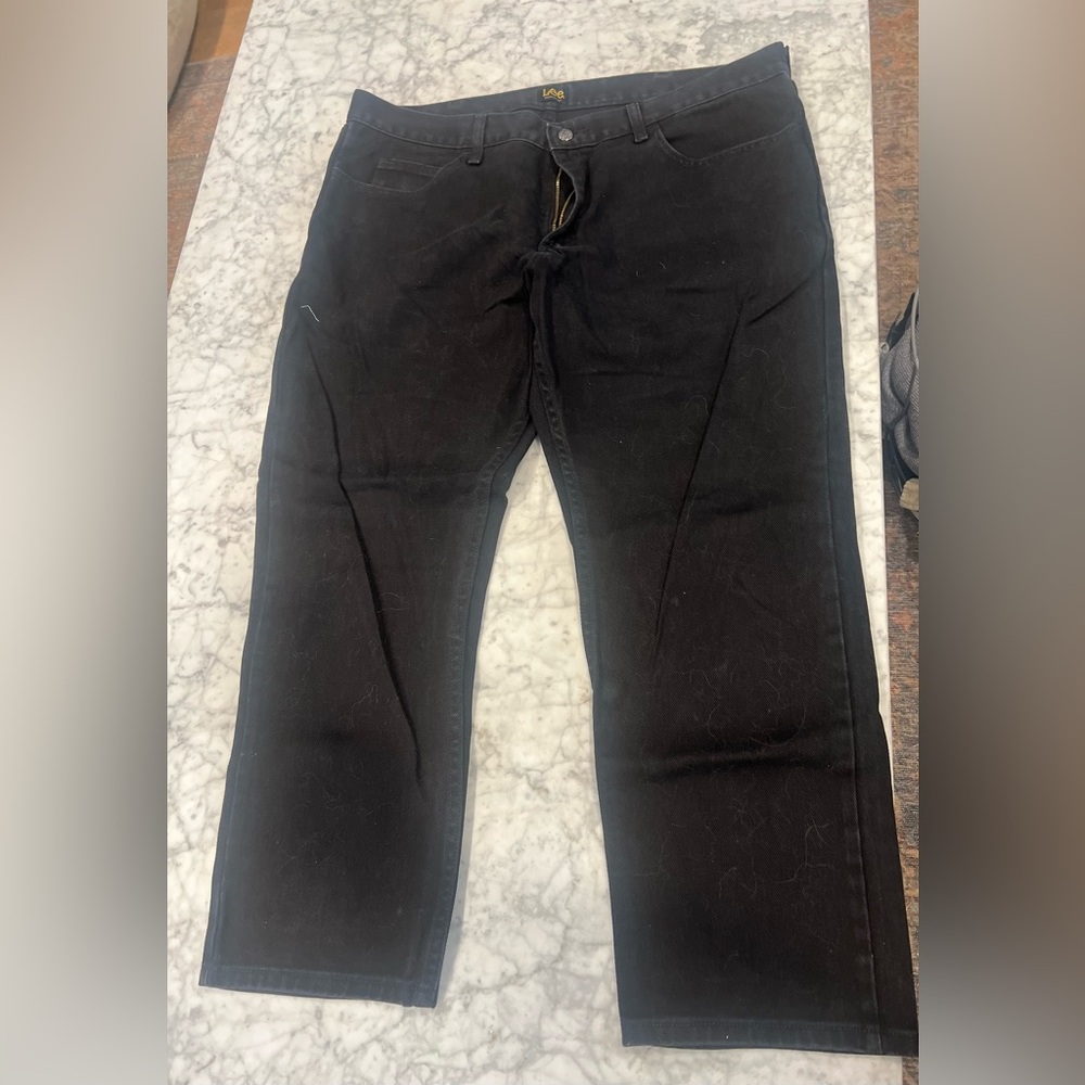 Lee Men's Classic Black Jeans